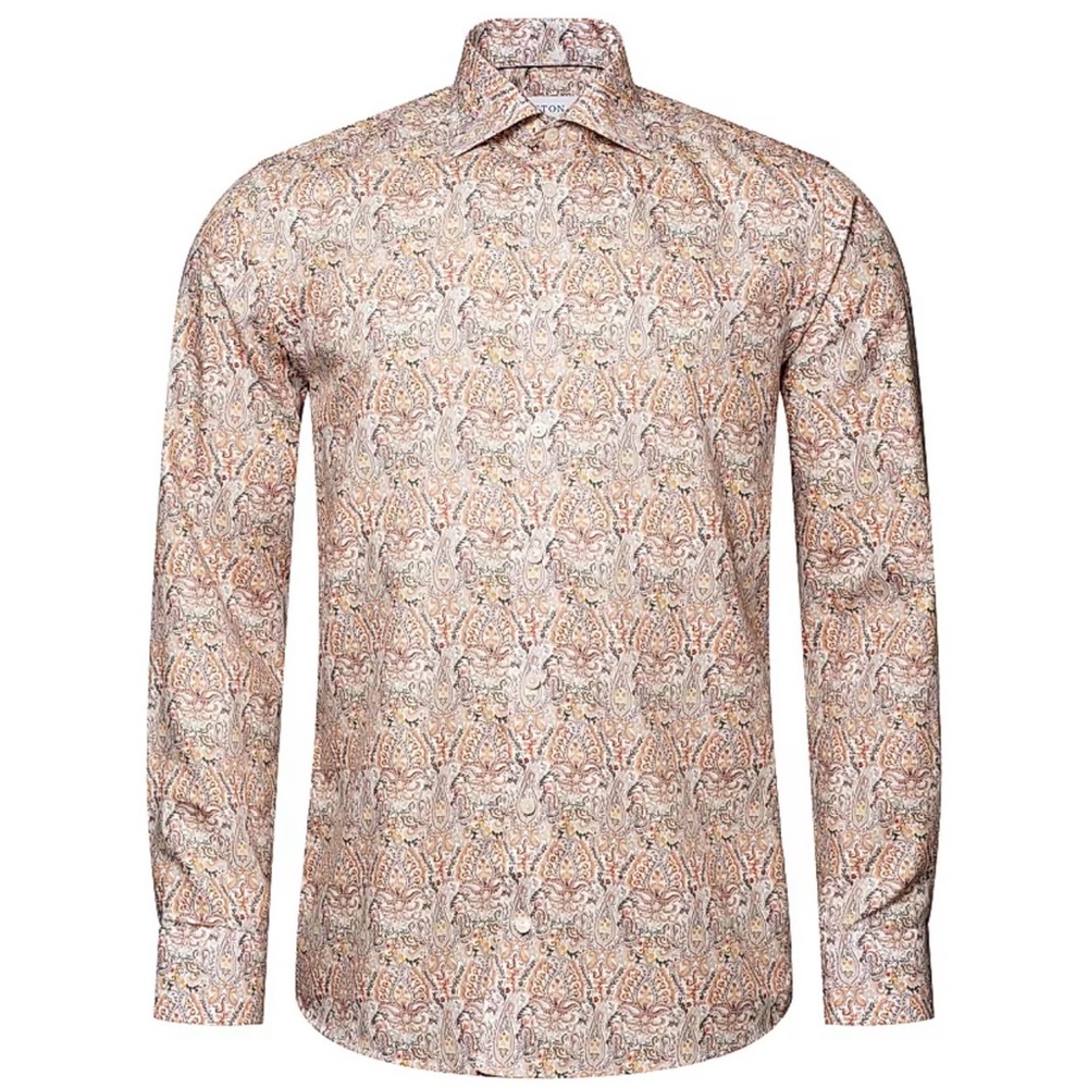 Eton Men's Paisley Dress Shirt - Multicolor